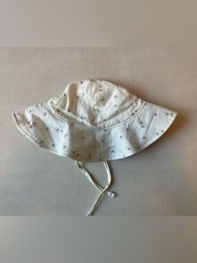 Rylee + Cru Baby Girl Cotton Muslin Sunhat